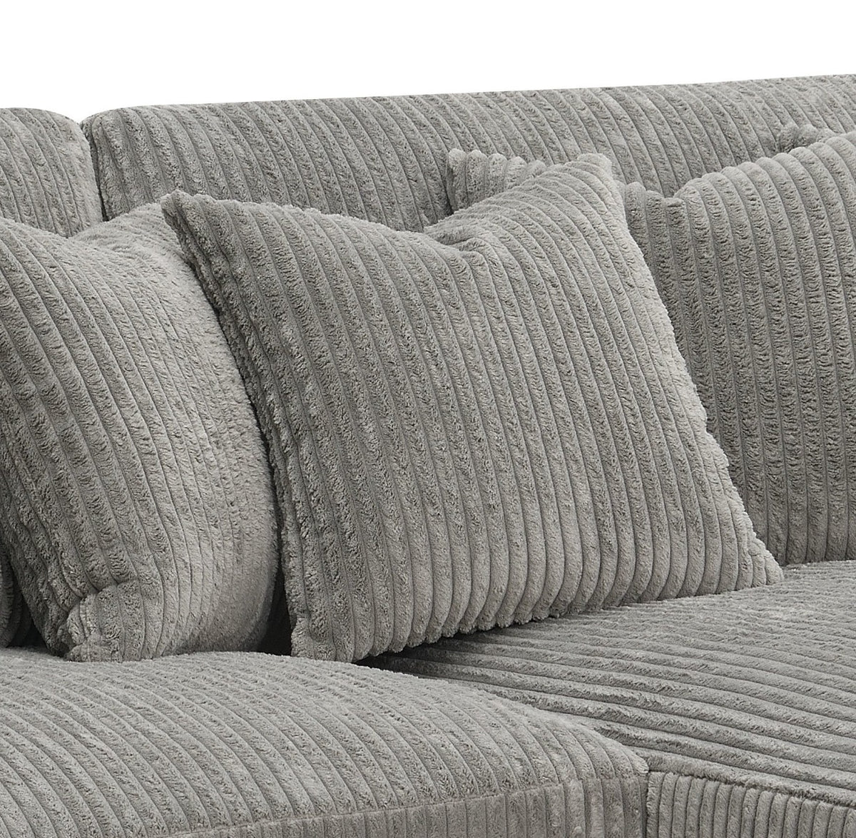 ACME Tavia Reversible Sectional Sofa – top view – Lusso Furniture Miami