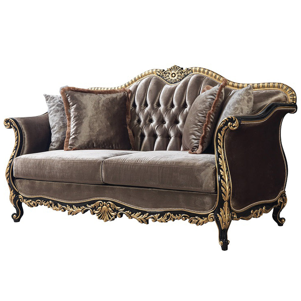 ACME Betria Loveseat – angle view – Lusso Furniture Miami