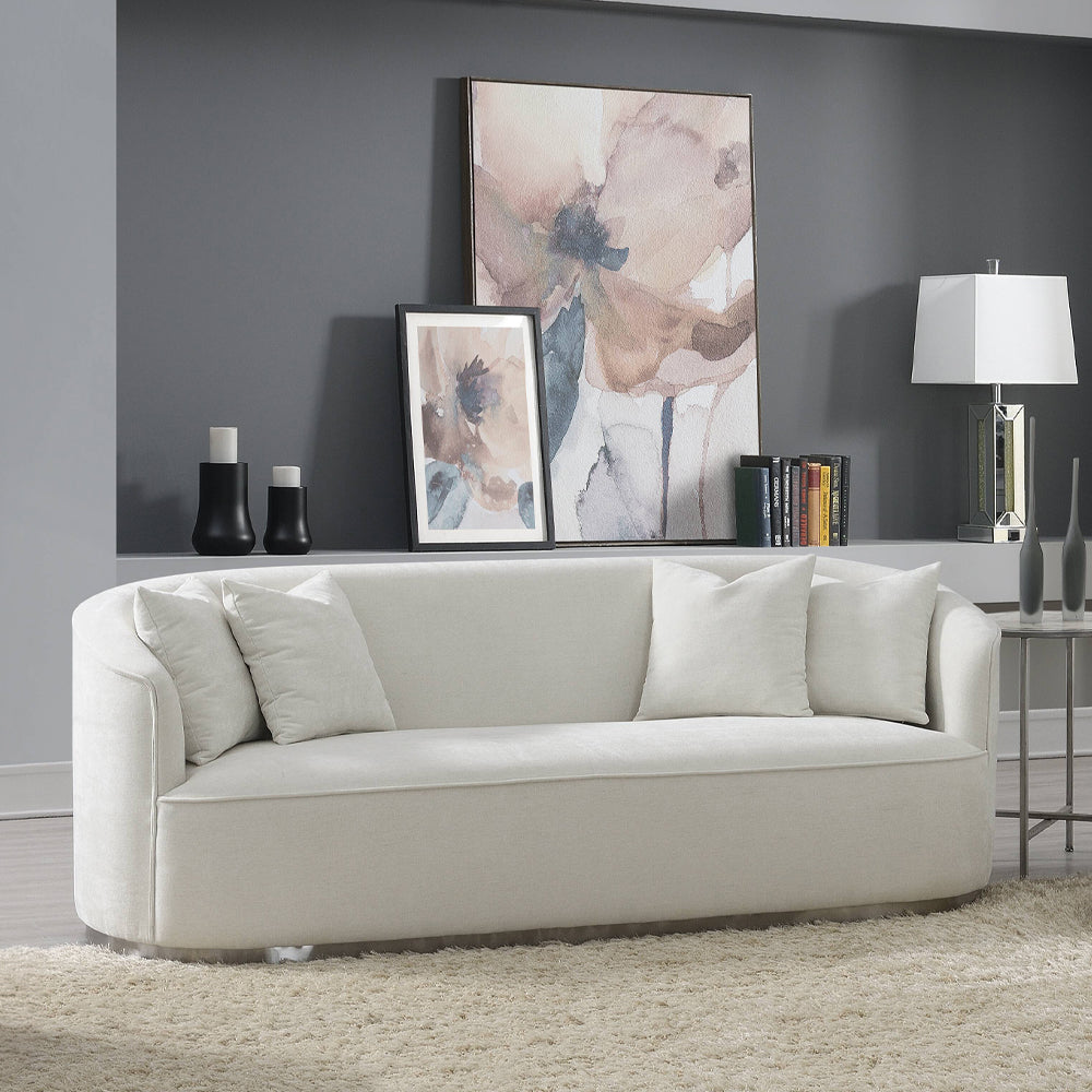 ACME Odette Sofa – front view – Lusso Furniture Miami