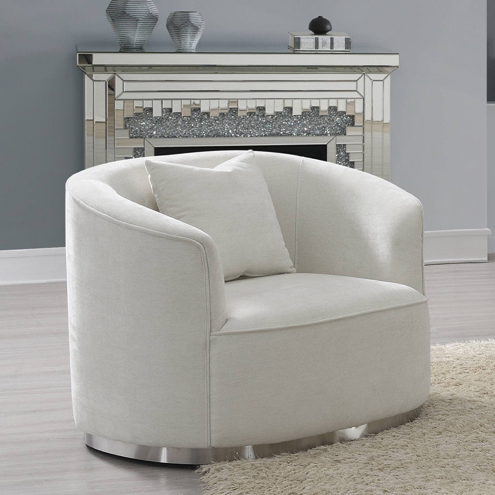 ACME Odette Accent Chair – front view – Lusso Furniture Miami