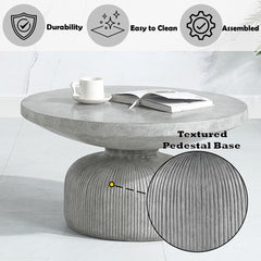 ACME Laddie Coffee Table – back view – Lusso Furniture Miami