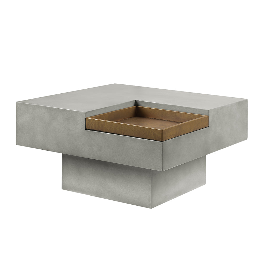 ACME Kailano Coffee Table – angle view – Lusso Furniture Miami