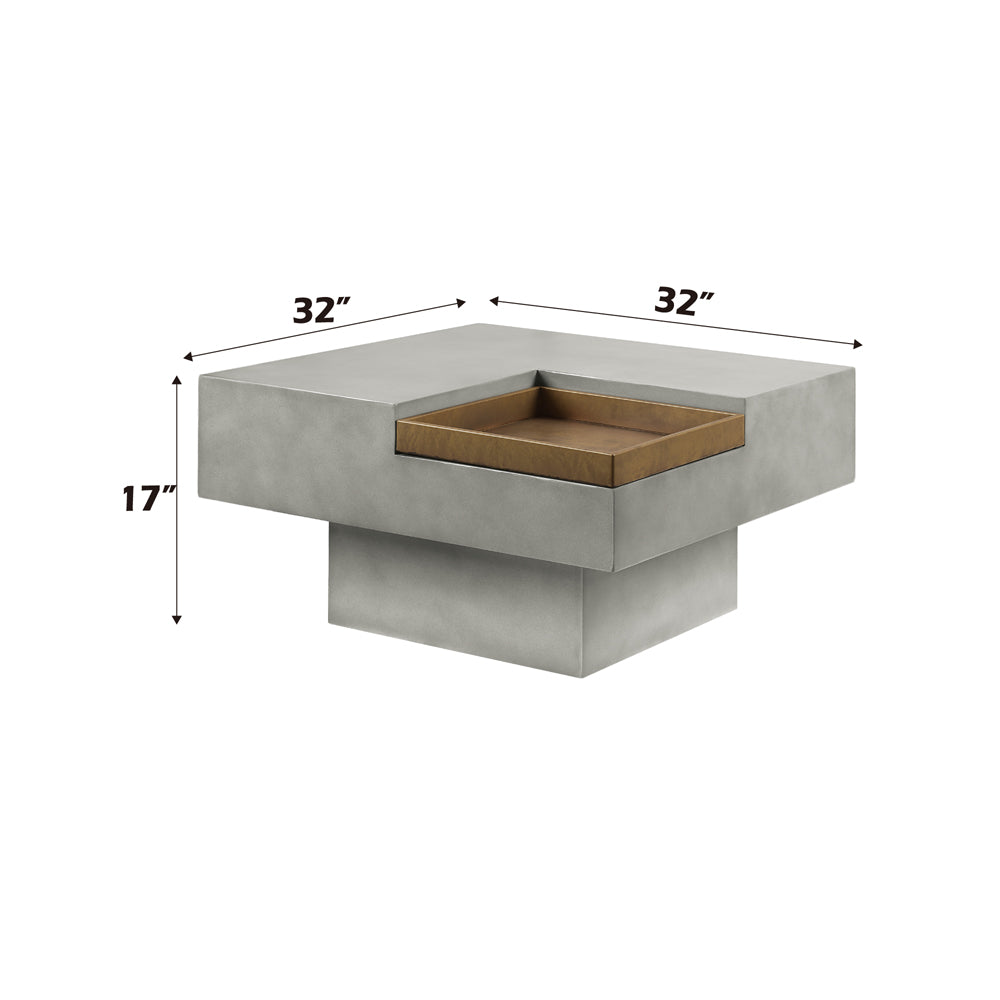 ACME Kailano Coffee Table – room setting – Lusso Furniture Miami