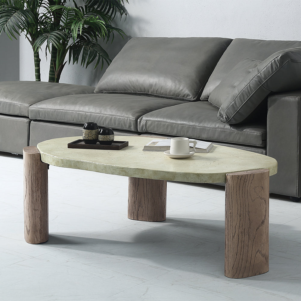 ACME Jacinda Coffee Table – front view – Lusso Furniture Miami