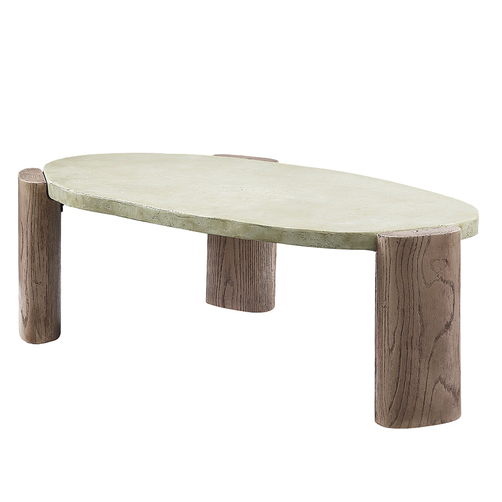 ACME Jacinda Coffee Table – angle view – Lusso Furniture Miami