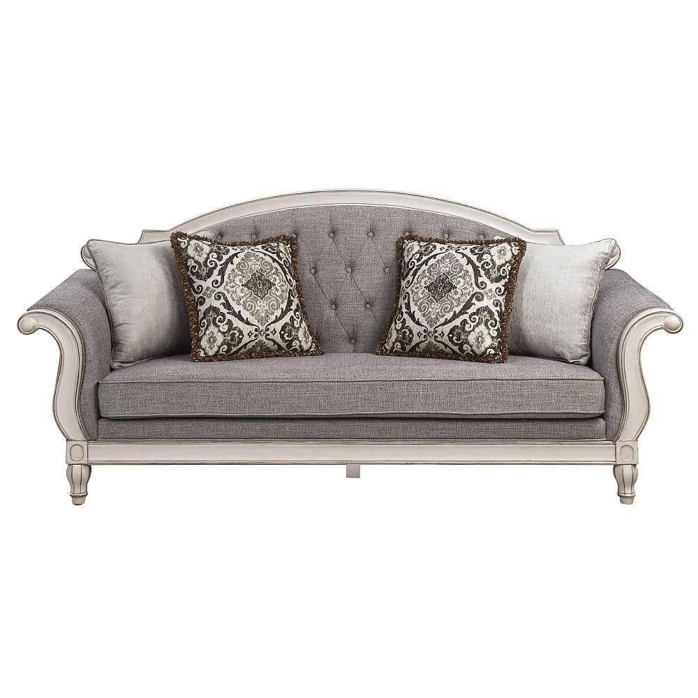 ACME Florian Sofa – front view – Lusso Furniture Miami