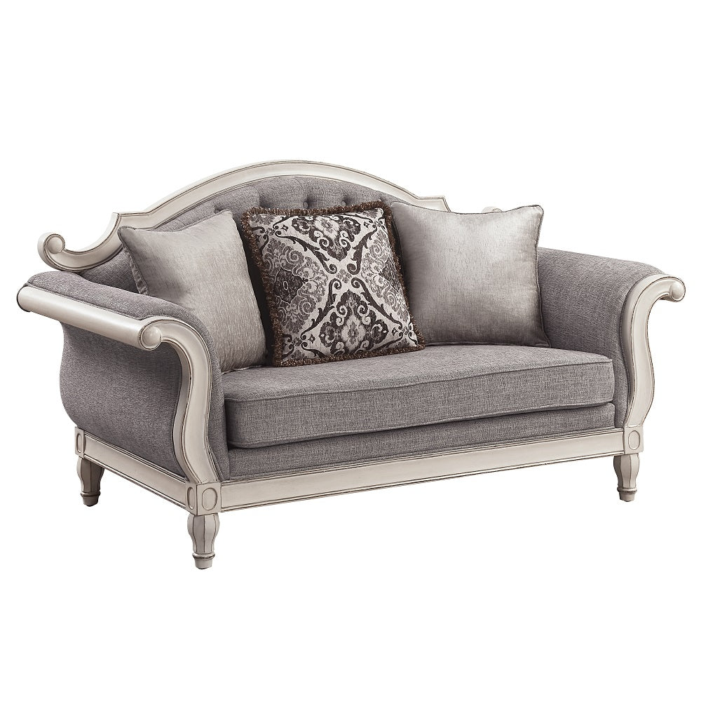 ACME Florian Loveseat – detail – Lusso Furniture Miami
