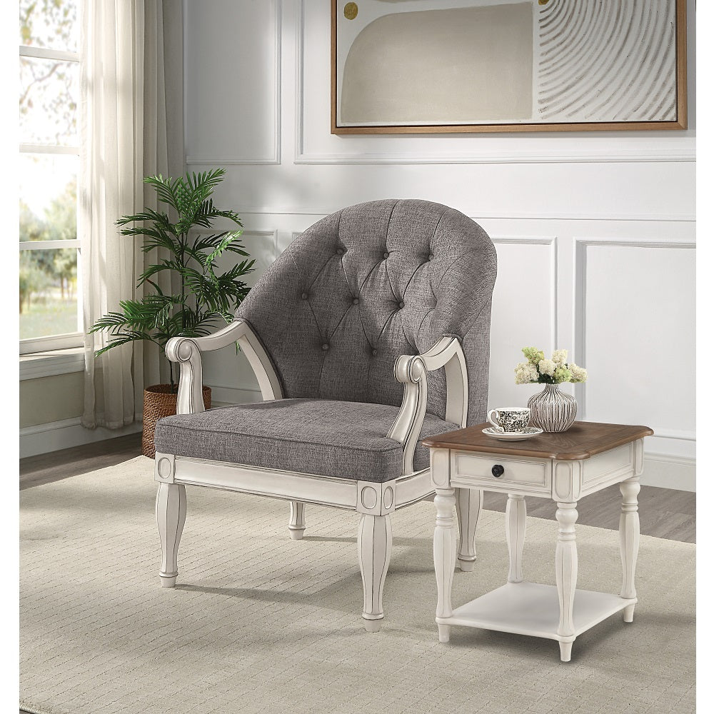 ACME Florian Chair – front view – Lusso Furniture Miami