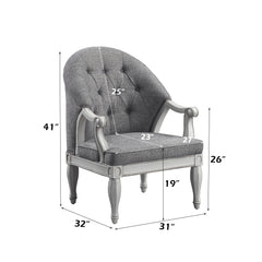 ACME Florian Chair – finish detail – Lusso Furniture Miami