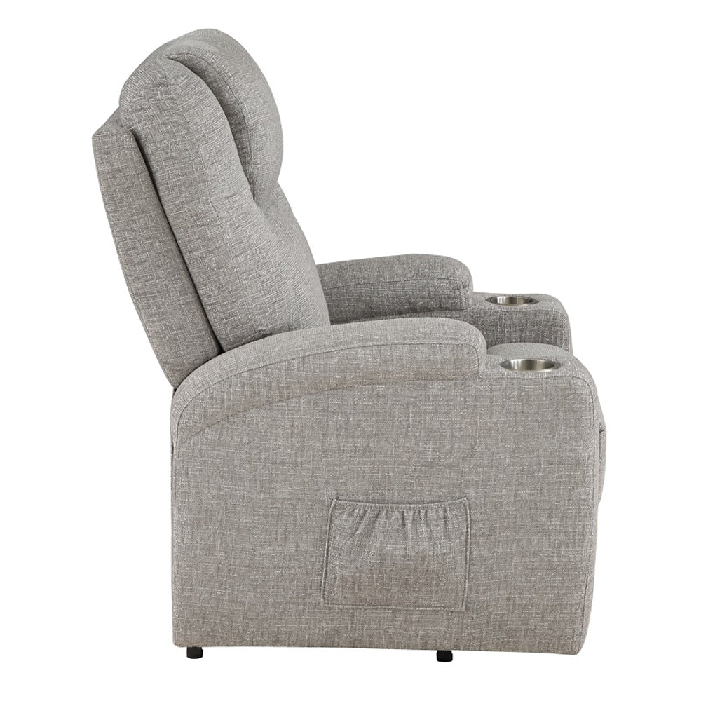 ACME Evander Power Lift Massage Recliner – view 26 – Lusso Furniture Miami