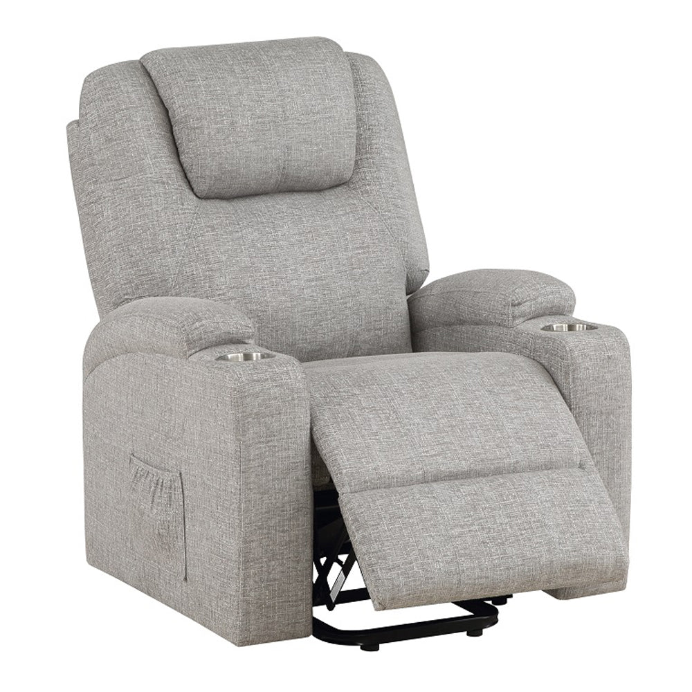 ACME Evander Power Lift Massage Recliner – view 28 – Lusso Furniture Miami
