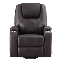 ACME Evander Power Lift Massage Recliner – side view – Lusso Furniture Miami
