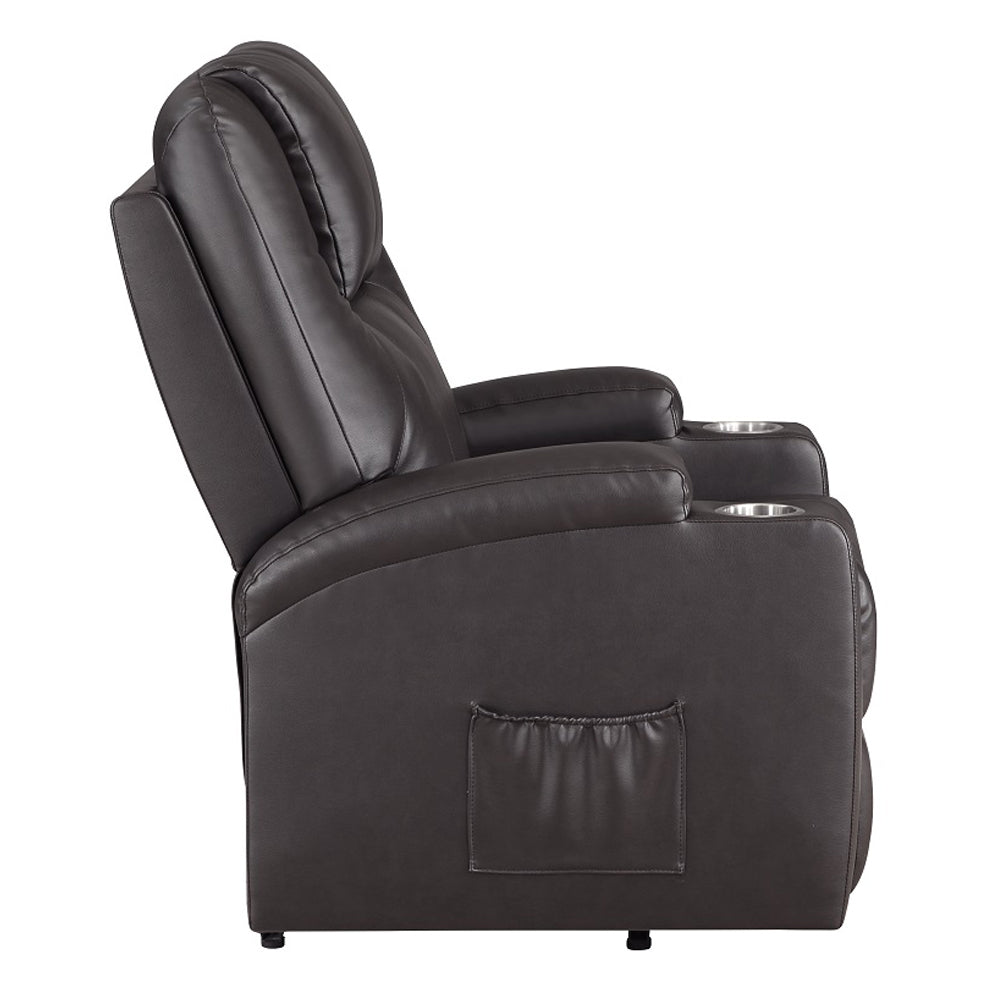 ACME Evander Power Lift Massage Recliner – detail – Lusso Furniture Miami