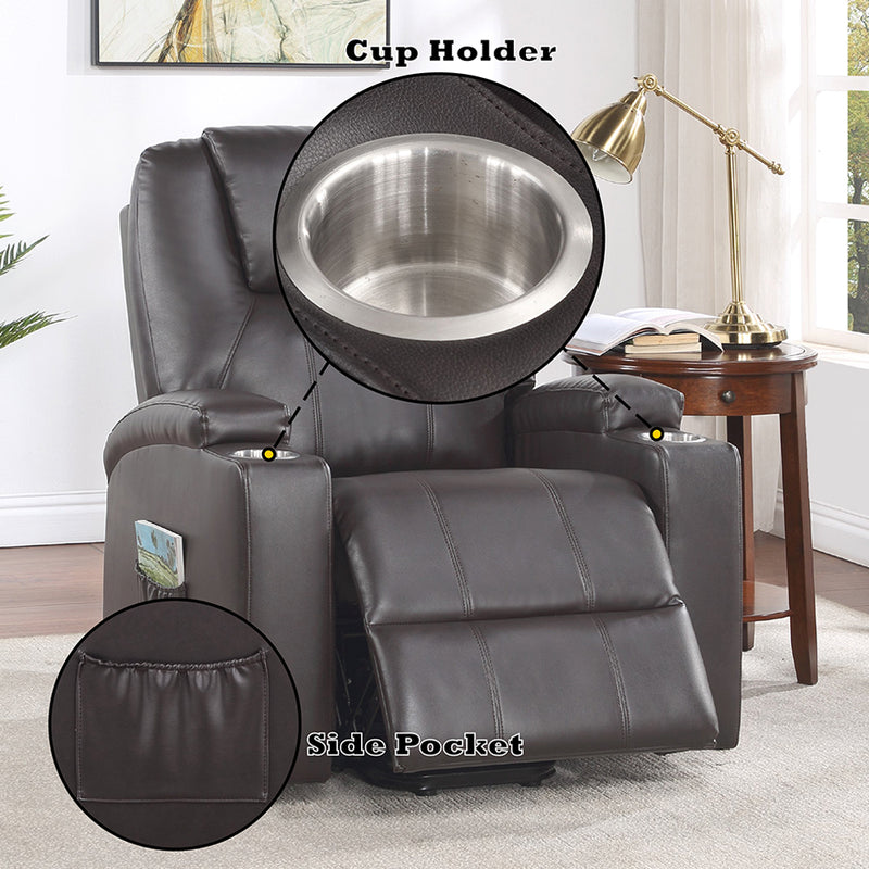 ACME Evander Power Lift Massage Recliner-zoom-
