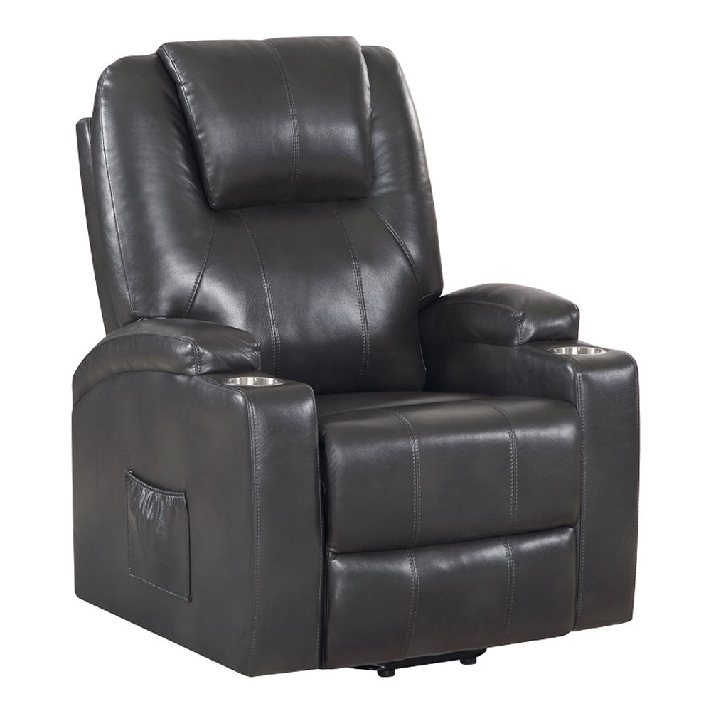 ACME Evander Power Lift Massage Recliner – view 13 – Lusso Furniture Miami