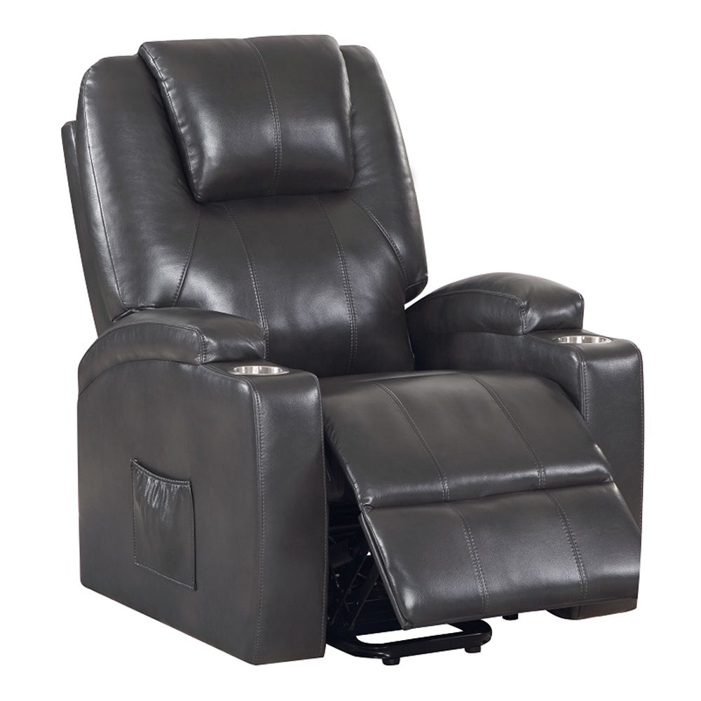 ACME Evander Power Lift Massage Recliner – view 17 – Lusso Furniture Miami