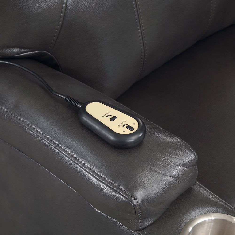 ACME Evander Power Lift Massage Recliner – view 19 – Lusso Furniture Miami