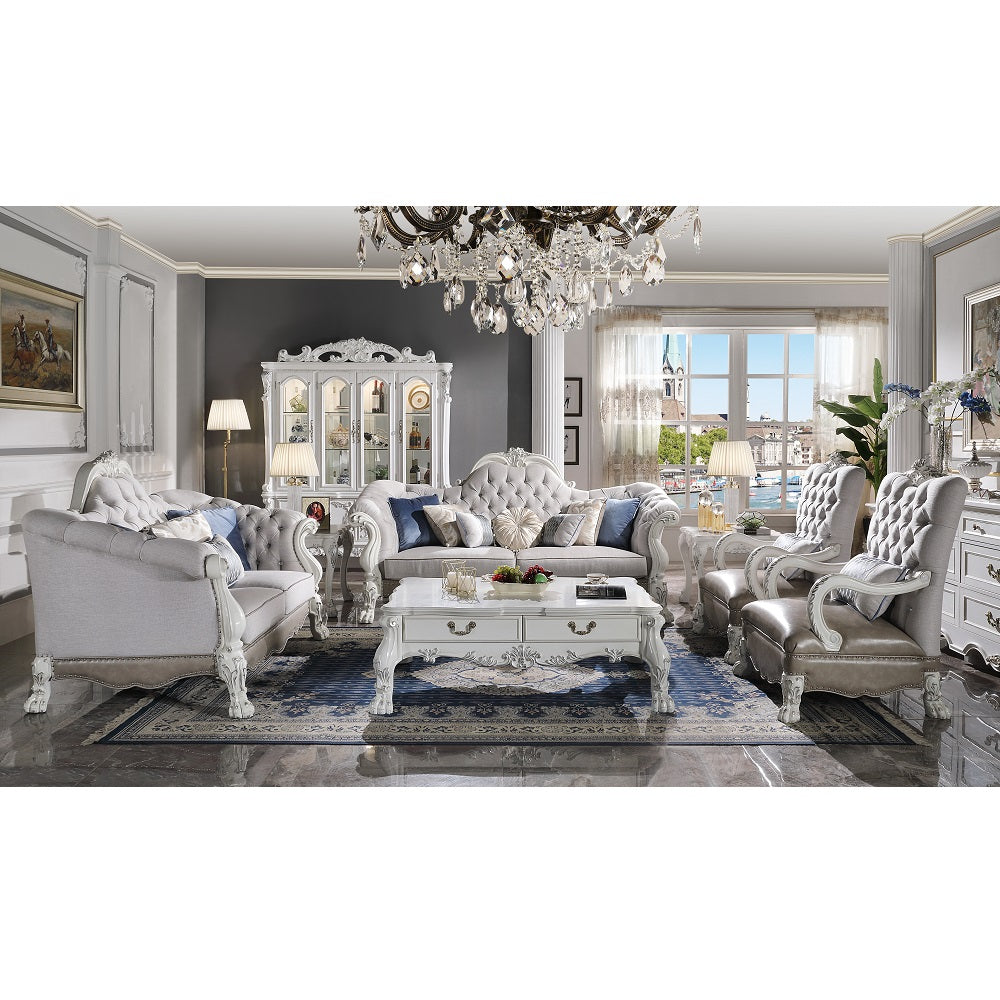 ACME Dresden Loveseat with 5 Pillows – detail – Lusso Furniture Miami