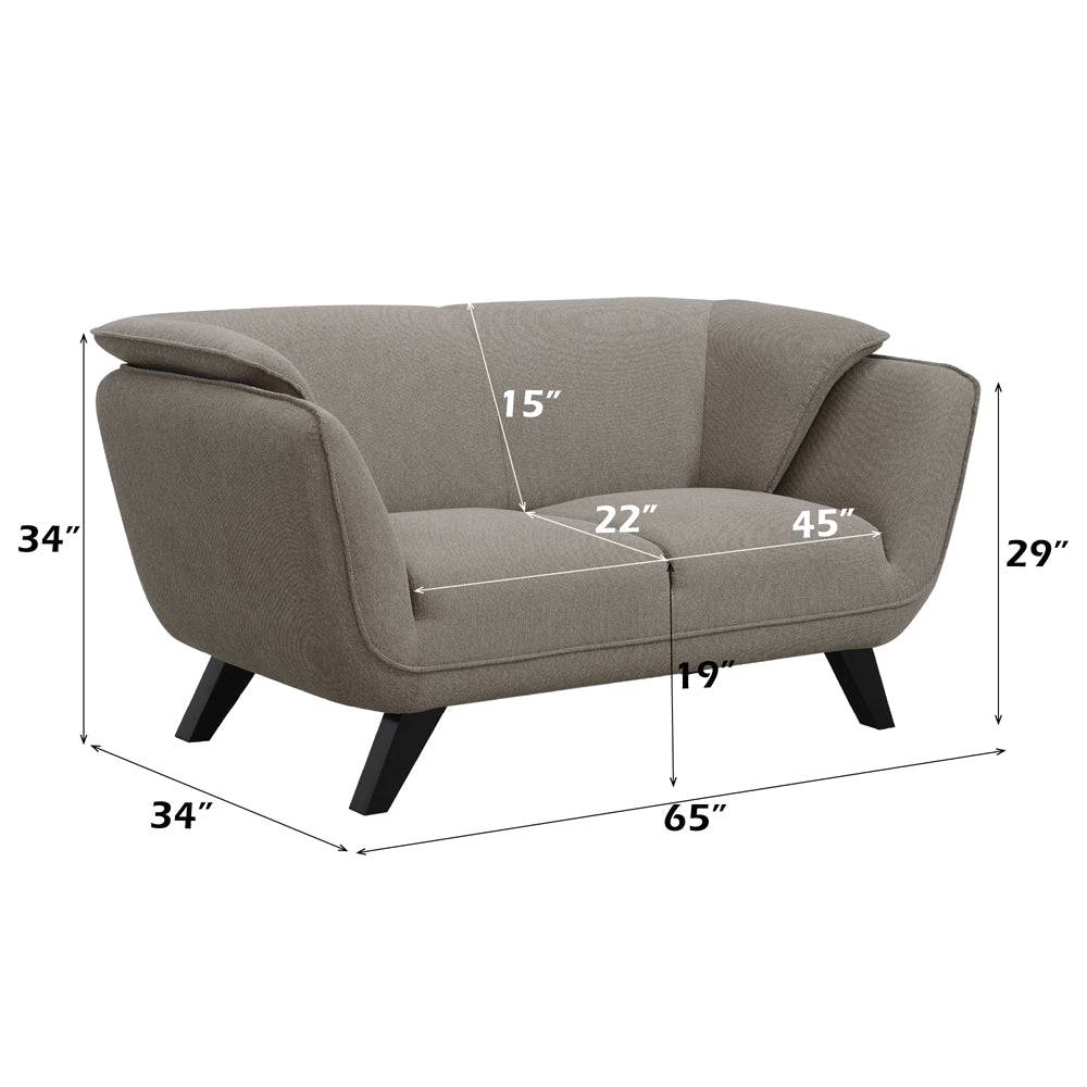 ACME Nayeli Loveseat – view 13 – Lusso Furniture Miami