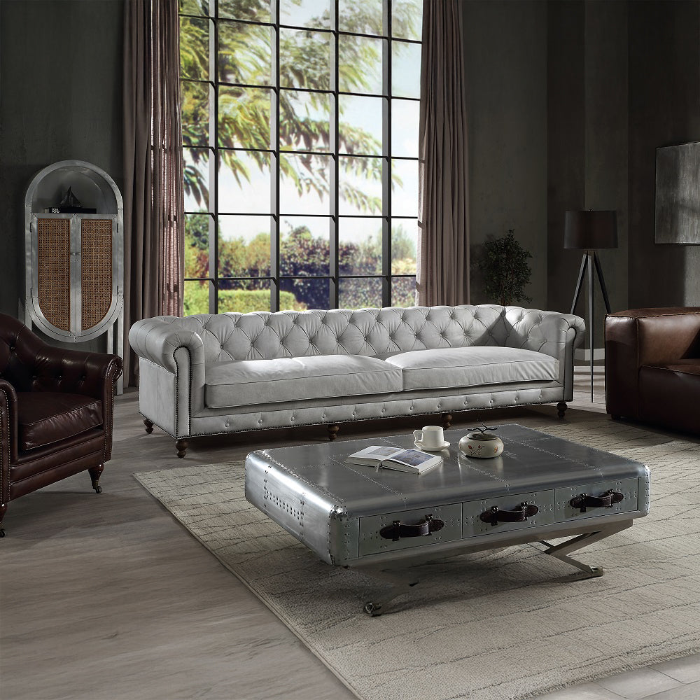 ACME Ofer Sofa – angle view – Lusso Furniture Miami