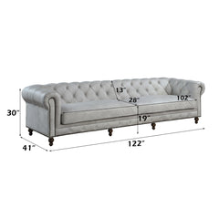 ACME Ofer Sofa – close-up – Lusso Furniture Miami