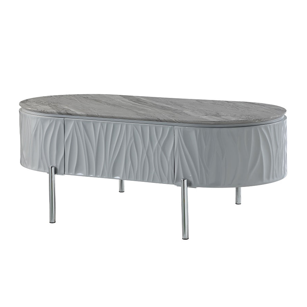 ACME Yukino Coffee Table – angle view – Lusso Furniture Miami