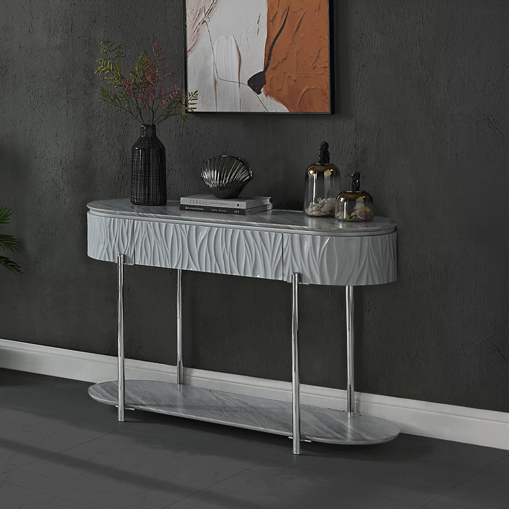 ACME Yukino Sofa Table – front view – Lusso Furniture Miami