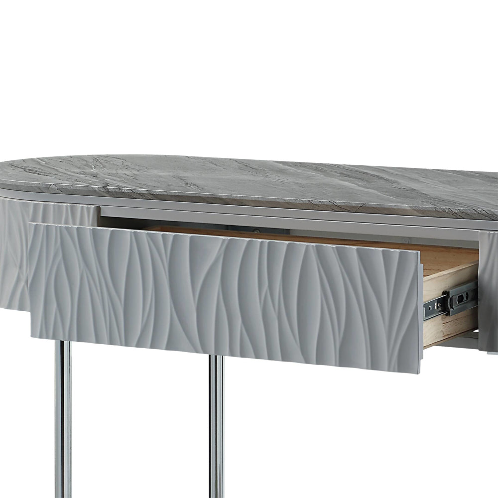 ACME Yukino Sofa Table – room setting – Lusso Furniture Miami