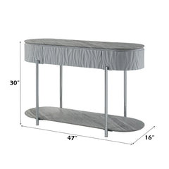 ACME Yukino Sofa Table – close-up – Lusso Furniture Miami