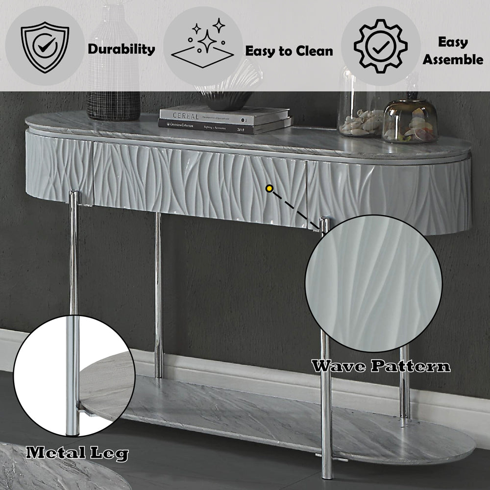 ACME Yukino Sofa Table – alternate view – Lusso Furniture Miami