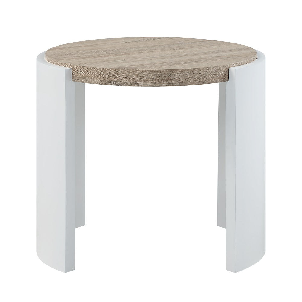 ACME Zoma End Table – side view – Lusso Furniture Miami