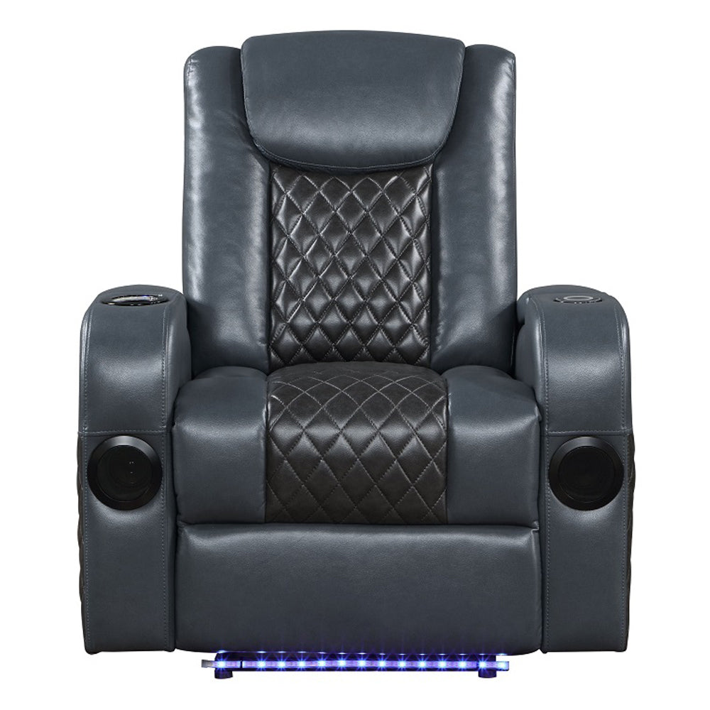 ACME Alair Power Motion Recliner – side view – Lusso Furniture Miami