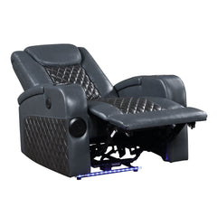 ACME Alair Power Motion Recliner – back view – Lusso Furniture Miami