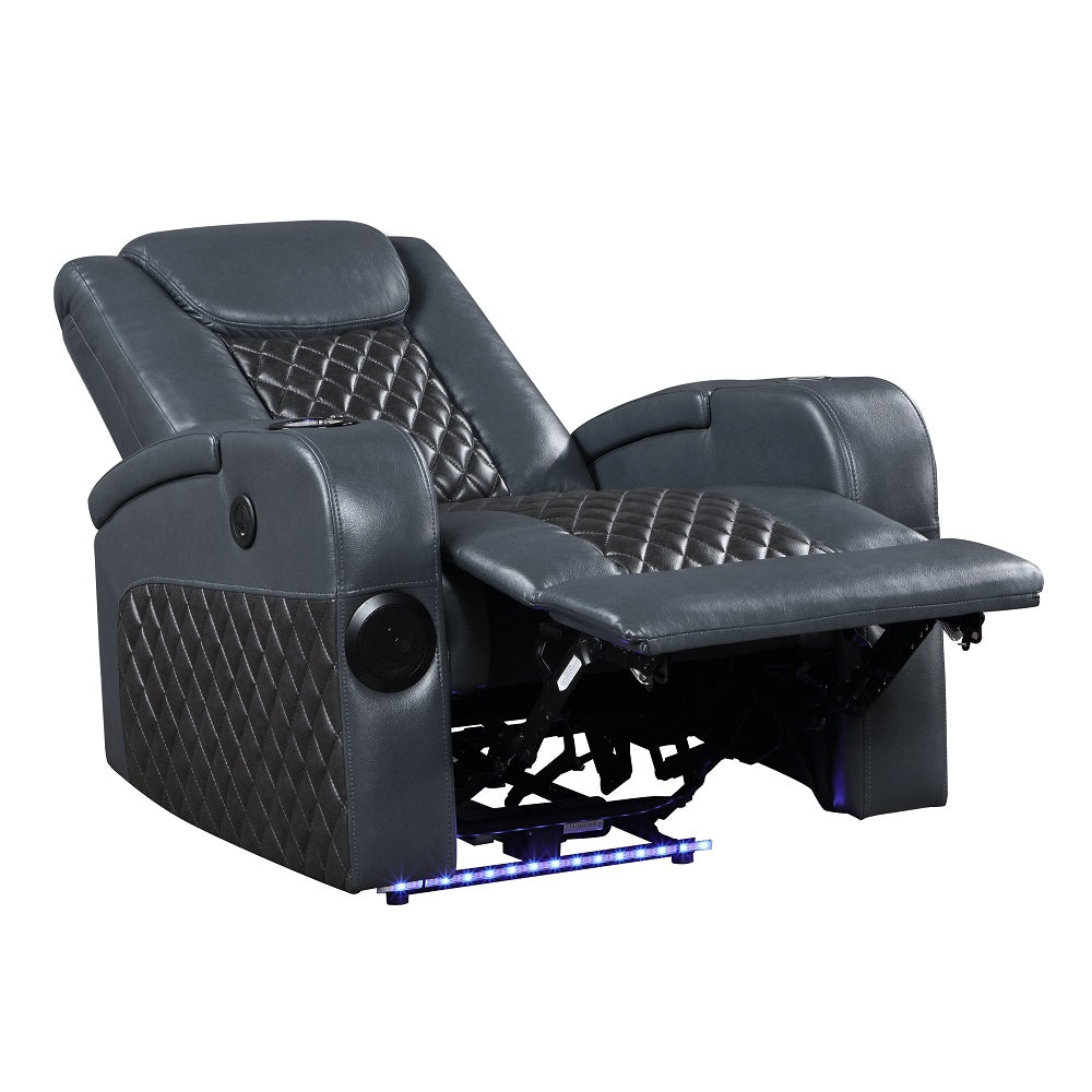 ACME Alair Power Motion Recliner – back view – Lusso Furniture Miami