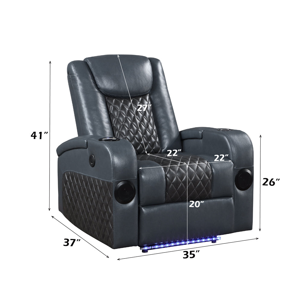ACME Alair Power Motion Recliner – view 12 – Lusso Furniture Miami