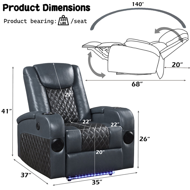 ACME Alair Power Motion Recliner-zoom-