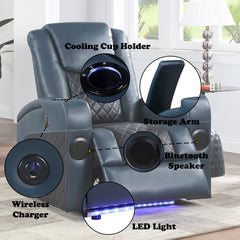 ACME Alair Power Motion Recliner – view 11 – Lusso Furniture Miami