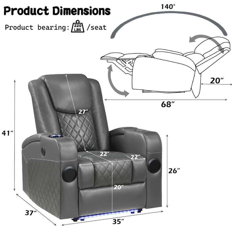 ACME Alair Power Motion Recliner-zoom-