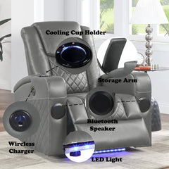 ACME Alair Power Motion Recliner – view 23 – Lusso Furniture Miami