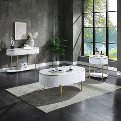 ACME Daveigh Sofa Table – room setting – Lusso Furniture Miami