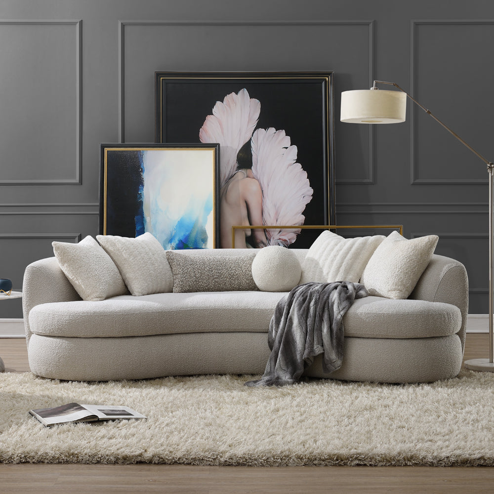 ACME Iniko Sofa – front view – Lusso Furniture Miami