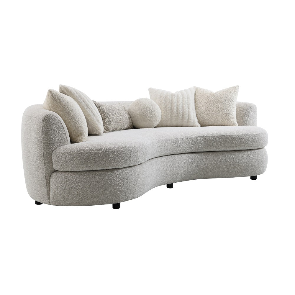 ACME Iniko Sofa – angle view – Lusso Furniture Miami