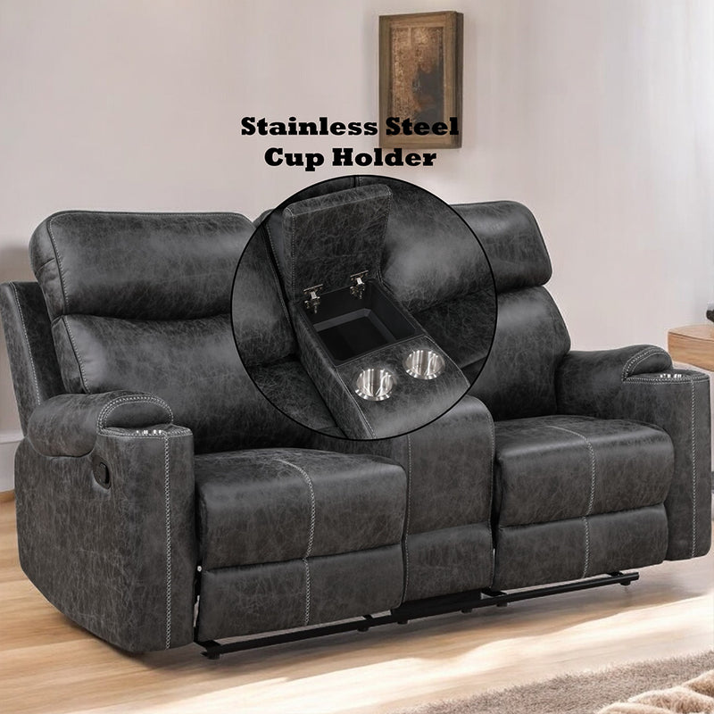 ACME Hirah Motion Loveseat-zoom-