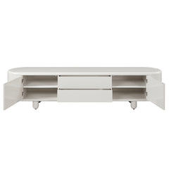 ACME Keely TV Stand – room setting – Lusso Furniture Miami