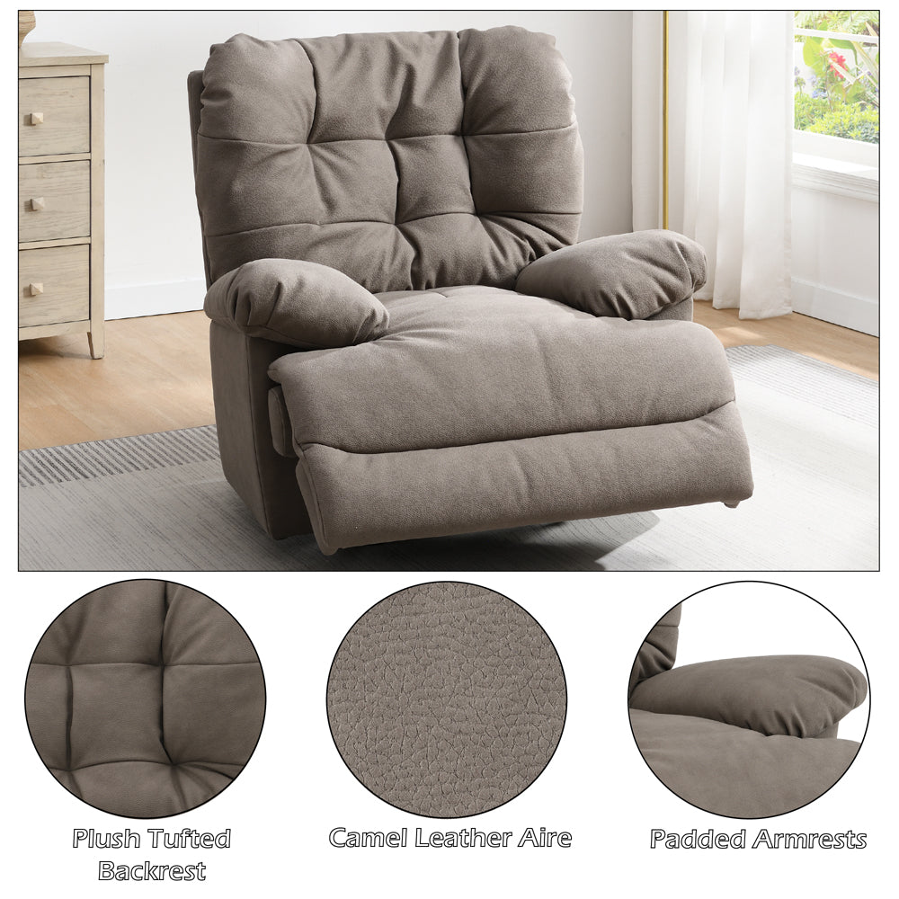 ACME Firas Power Motion Recliner – finish detail – Lusso Furniture Miami