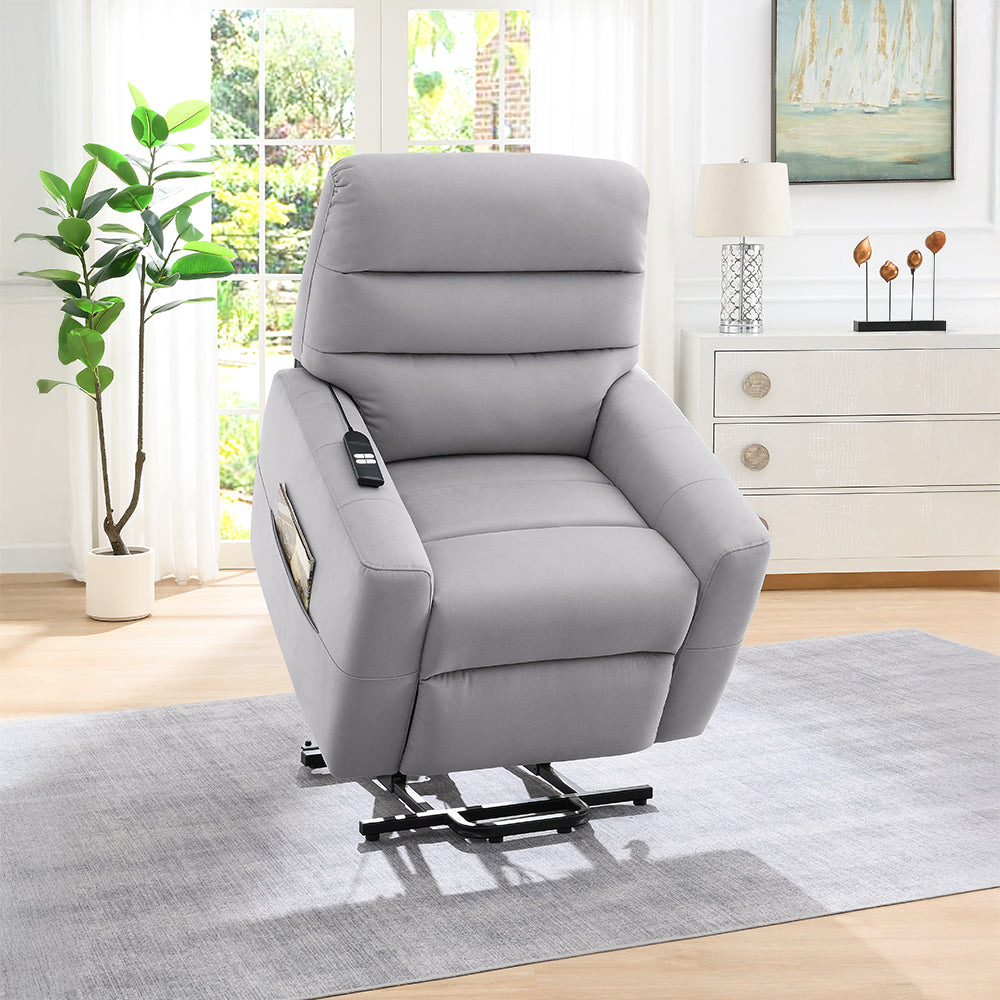 ACME Freddie Power Motion Lift Recliner – angle view – Lusso Furniture Miami