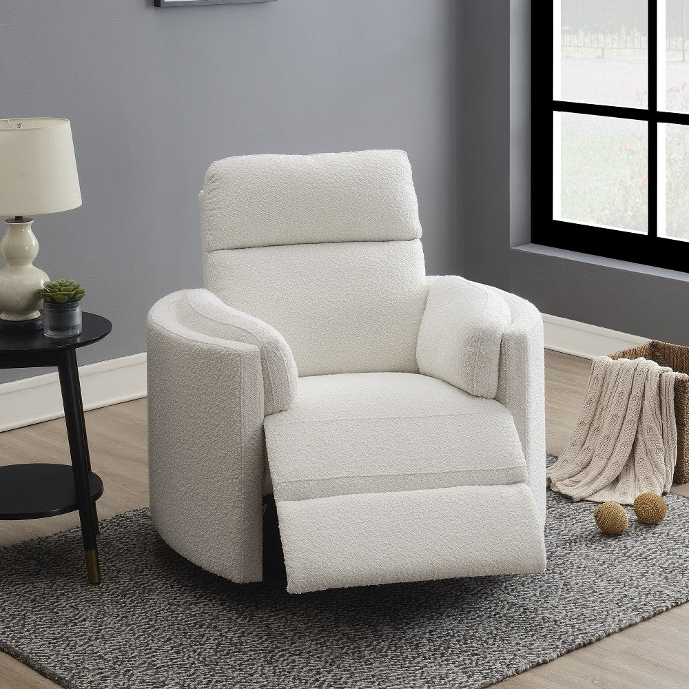 ACME Sagen Swivel Glider Recliner – front view – Lusso Furniture Miami