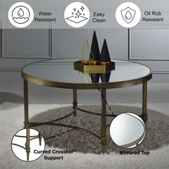 ACME Aditya Coffee Table – close-up – Lusso Furniture Miami