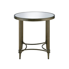 ACME Aditya End Table – side view – Lusso Furniture Miami