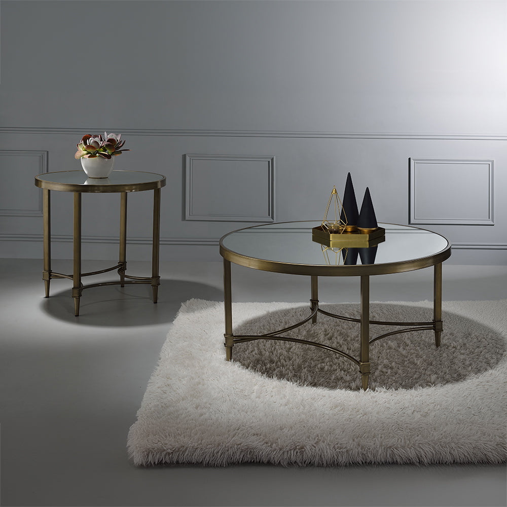 ACME Aditya End Table – detail – Lusso Furniture Miami